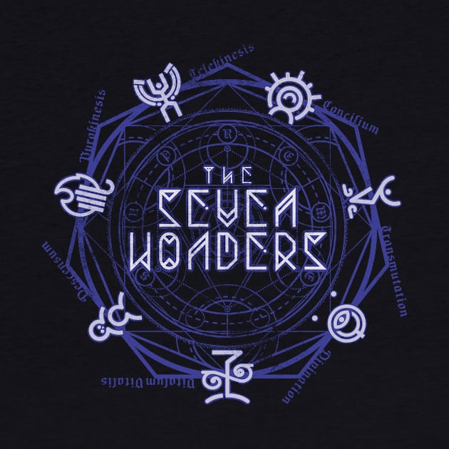 The Seven Wonders - periwinkle power by HtCRU